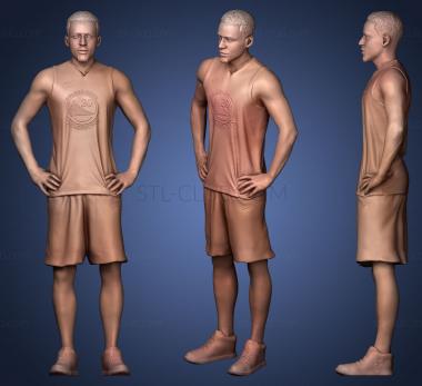 3D model Stephen Curry (STL)